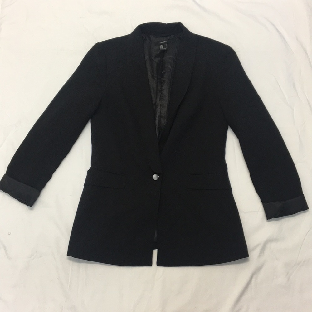 Forever 21 black blazer